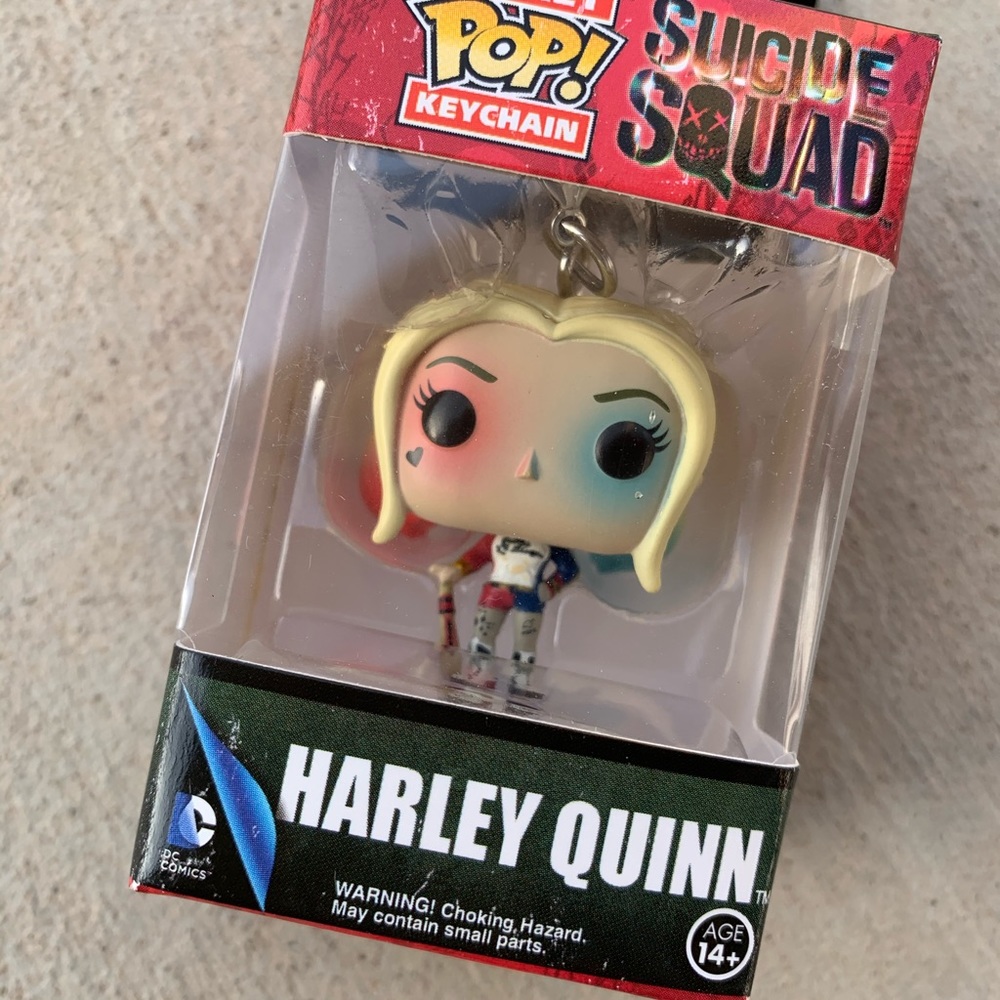 Harley Quinn Suicide Squad Funko Pop Keychain